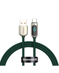 Baseus Display Cable USB to Type-C 5A 1m (green)