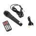 Портативная колонка Fusion Mini Karaoke 6W / 1000mAh / микрофон белая