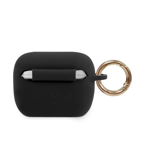 Обложка книги «GUACAPLSTLBK Guess Triangle Silicone Case for Airpods Pro Black»