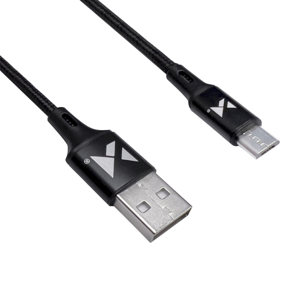 Обложка книги «Wozinsky cable USB - microUSB 2,4A 2m black(WUC-M2B)»
