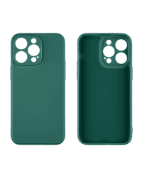 OBAL:ME Матовый TPU чехол для Apple iPhone 15 Pro Max темно-зеленый