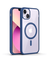 Fusion MagSafe Matt силиконовый чехол для Apple iPhone 15 синий