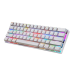Wireless mechanical gaming keyboard Motospeed CK62 Bluetooth (white)