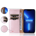 Fusion Magnet Strap книжка чехол + нить для Samsung A526 | A525 | A528 Galaxy A52 5G | A52 4G | A52s розовый