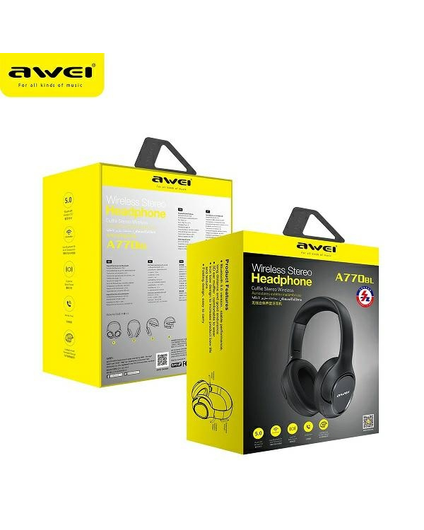 A770BL Bluetooth In-Ear Headphones Black