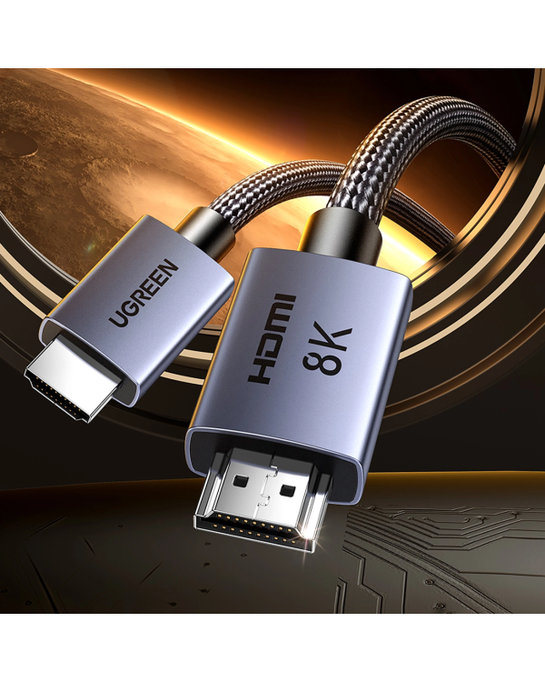 Ugreen HD171 35376 cable with HDMI 2.1 8K connectors certified 5 m - gray