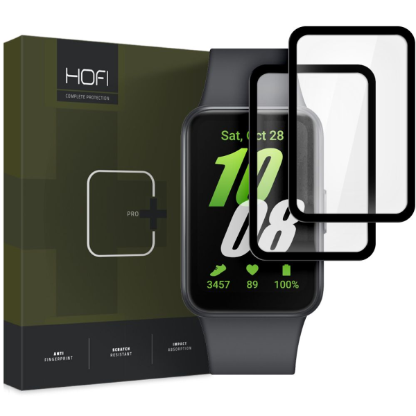 Обложка книги «HOFI HYBRID GLASS HYBRID PRO+ 2-PACK GALAXY FIT 3 BLACK»