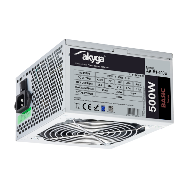 Питание ATX АК-B1-500E 500W