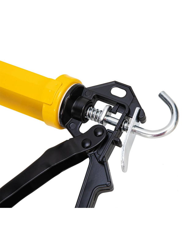 Пистолет для конопатки 230 мм Deli Tools EDL2370 (желтый)