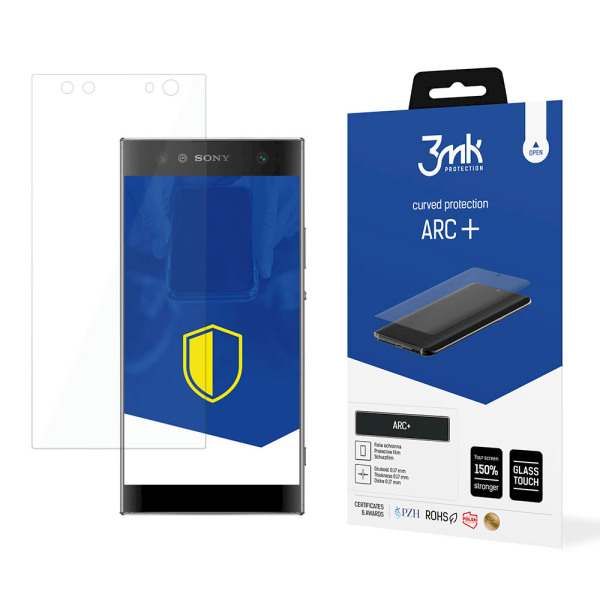 Обложка книги «Sony Xperia XA2 Ultra - 3mk ARC+ screen protector»