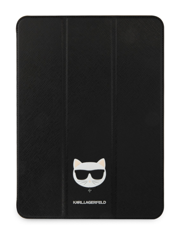 Обложка книги «KLFC12OCHK Karl Lagerfeld Choupette Head Saffiano Folio Cover for iPad Pro 12.9 Black»