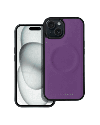 Roar Mag Morning Силиконовый задний чехол для Apple iPhone 15 Pro Max фиолетовый