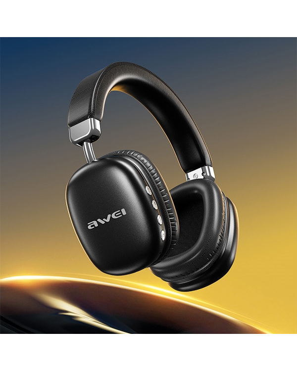Дополнительное изображение книги «AWEI słuchawki nauszne Bluetooth AT7 black»