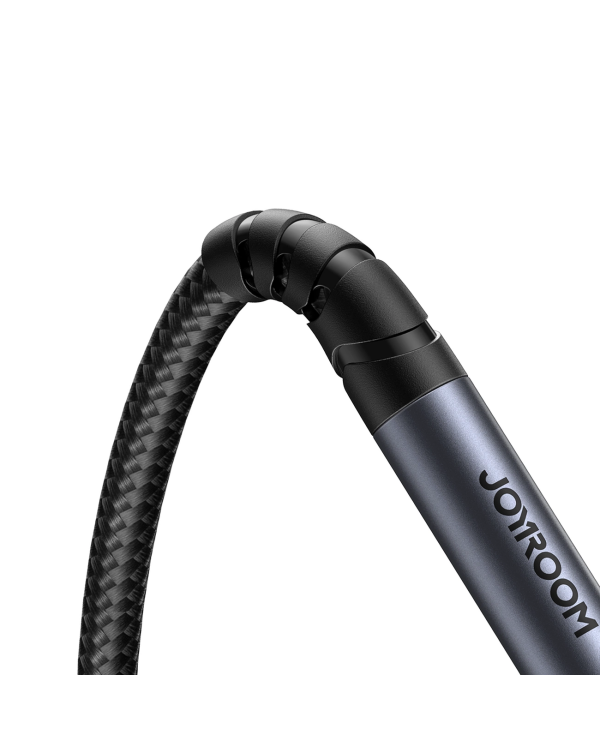 Joyroom stereo audio cable AUX 3.5 mm mini jack (male) - mini jack (female) 1.2 m black (SY-A09)
