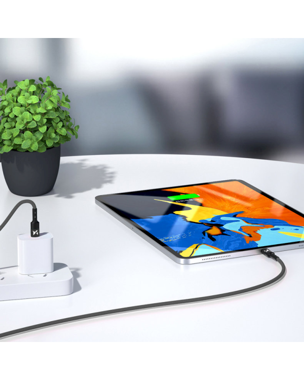 Дополнительное изображение книги «Wozinsky cable USB Type C - USB Type C Power Delivery 18W 2m black (WUC-PD-CC2B)»