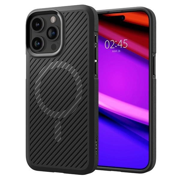 Обложка книги «Spigen Core Armor MAG iPhone 15 Pro 6.1" MagSafe |matte black ACS06467»