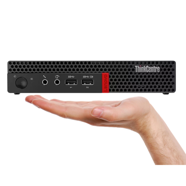 Lenovo ThinkCentre M910x|i5-7500|8GB DDR4|256GB SSD| Windows 10 Pro|Mini PC черный (восстановленный)