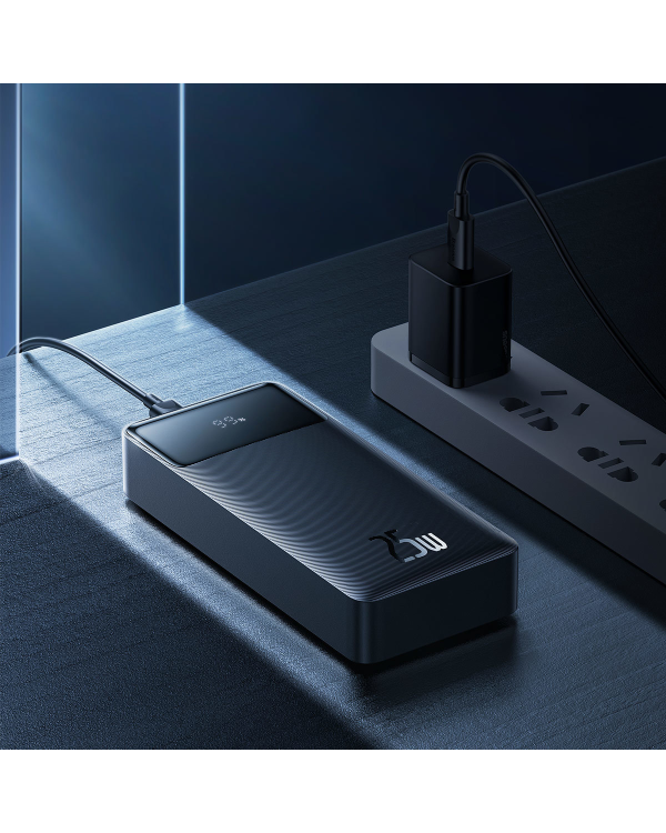 Powerbank Baseus Bipow, 20000mAh, 2x USB, USB-C, 25W (black)