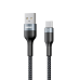 Remax Sury 2 Series Cable Durable Nylon Braided Wire USB - USB Type C 2,1 A 1 m black (RC-064a black)