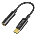 Choetech AUX003 Переходник с USB-C на 3,5-мм аудиоразъем | черный