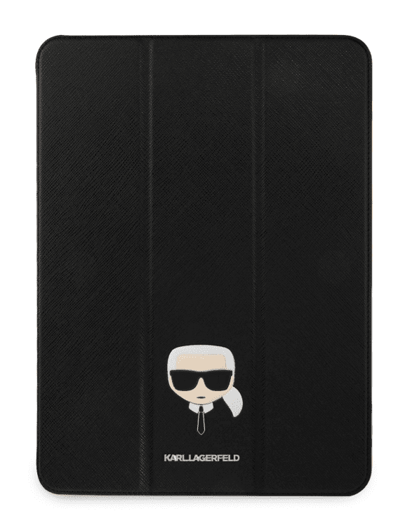 Обложка книги «KLFC12OKHK Karl Lagerfeld Head Saffiano Folio Cover for iPad Pro 12.9 Black»