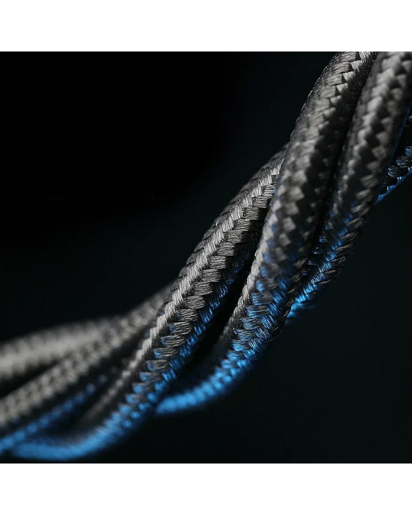 Blavec Cable Raptor braided - USB to Type C - 3A 0,5 meters (CRA-UC3BG05) black-grey