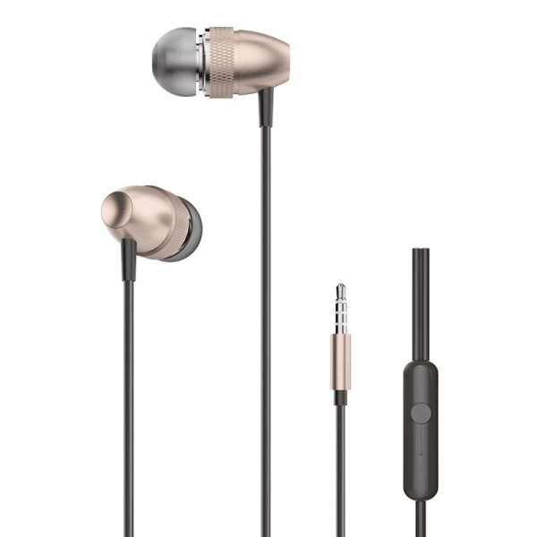 Dudao Wired In-ear Headphones Headset with 3.5mm mini jack gold (X2Pro gold) Dudao Wired In-ear Headphones Headset with 3.5mm mini jack gold (X2Pro gold)