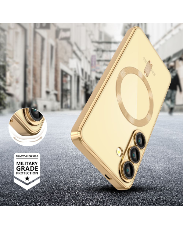 TECH-PROTECT MAGFLEX MAGSAFE GALAXY S25 SHINY GOLD
