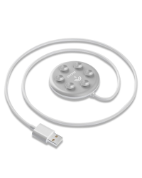 Dudao suction cup wireless charger 15 W white (A12s white)