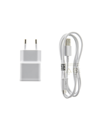 EP-TA50EWE + ECB-DU4AWE Samsung 8W Travel Charger + microUSB Data Cable White (OOB Bulk)