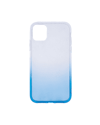 Fusion Gradient case силиконовый чехол для Apple iPhone 13 Pro прозрачно - синий
