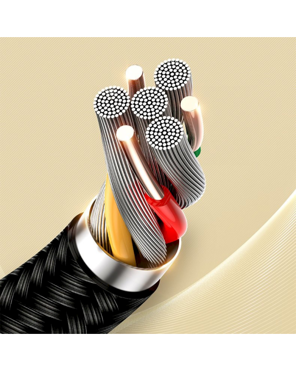 Дополнительное изображение книги «Joyroom stereo audio AUX cable 3,5 mm mini jack 1 m black (SY-10A1)»