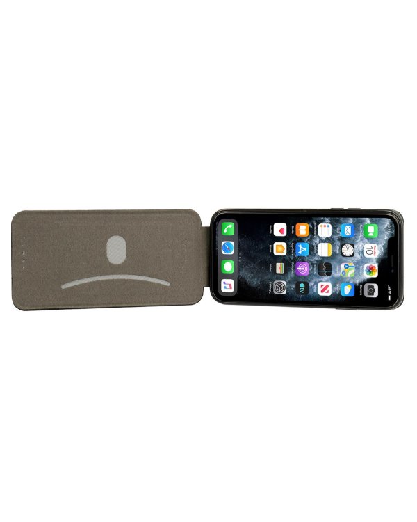 Vennus Elegance Case Вертикальный чехол для Samsung A215 Galaxy A21 Чёрный