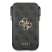 Guess Torebka na telefon GUHCP12L4GPSGR 6,7" szary|grey 4G Metal Logo