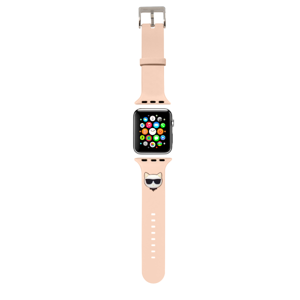 Karl Lagerfeld Choupette Head ремешок для часов for Apple Watch 38mm / 40mm / 41mm розовый Karl Lagerfeld Choupette Head ремешок для часов for Apple Watch 38mm / 40mm / 41mm розовый