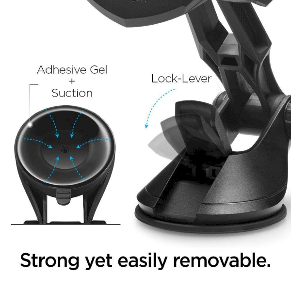 Обложка книги «SPIGEN TS36 SIGNATURE CAR MOUNT HOLDER BLACK»