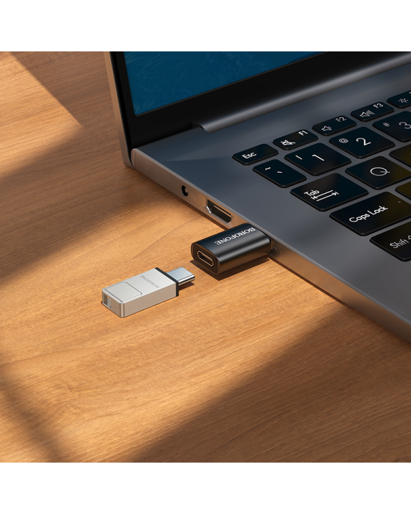 Адаптер Borofone BV26B | USB на Type C | черный