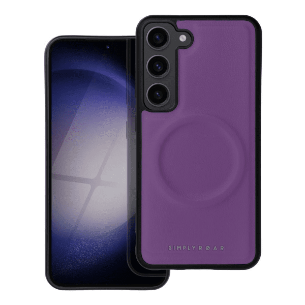 Roar Mag Morning Силиконовый задний чехол для Samsung S911B Galaxy S23 5G фиолетовый