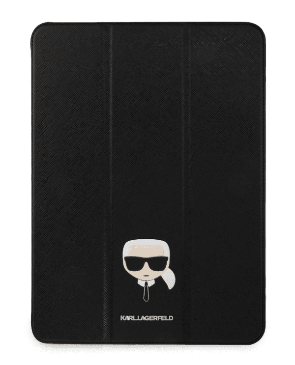 Обложка книги «KLFC11OKHK Karl Lagerfeld Head Saffiano Folio Cover for iPad Pro 11 Black»