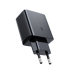Acefast wall charger USB Type C | USB 32W, PPS, PD, QC 3.0, AFC, FCP black (A5 black)