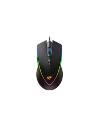 Havit MS1017 RGB Gaming Mouse 800-6400 DPI (black&ochre)