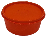 Круглый контейнер для хранения продуктов Cello Max Fresh | 375 мл | красный