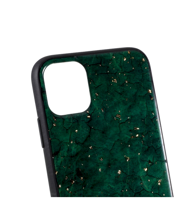 Fusion Art Epoxy Back Case Силиконовый чехол для Apple iPhone 11 Темно Зеленый