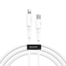Baseus CATLSW-02 Lightning -> USB-C Провод для Зарядки 18W / PD 2.0 / 100 cm Белый