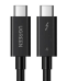 USB-C to USB-C Cable UGREEN US501, Gen3, 100W, 4K, 0.8m (Black)