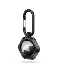 Чехол Tech-Protect TPUCarbon для Apple AirTag - черный