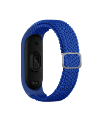 Fusion Braided Cloth ремешок для часов Xiaomi Mi Band 3 / Mi Band 4 / Mi Band 5 / Mi Band 6 синий