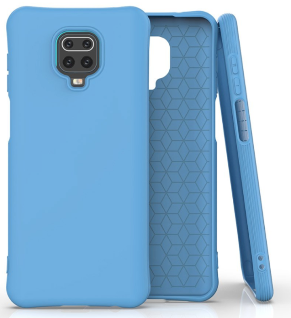 Fusion Solaster Back Case Силиконовый чехол для Xiaomi Redmi Note 9S / 9 Pro / 9 Pro Max Синий