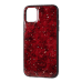 Fusion Art Epoxy Back Case Силиконовый чехол для Apple iPhone 11 Pro Темно Красный