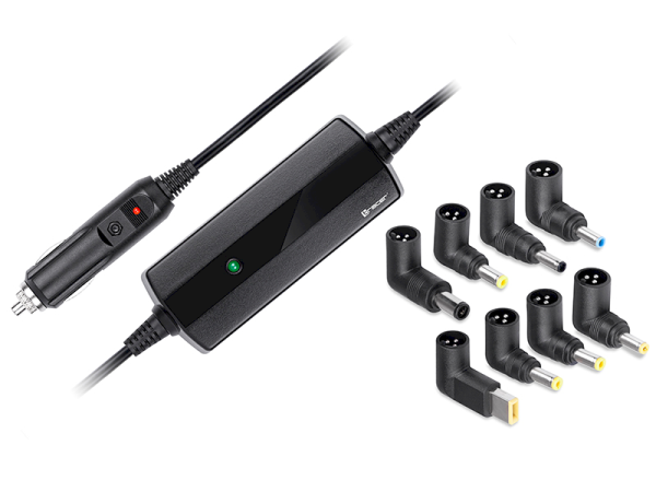 Tracer MobiEnergy 65W универсальное автомобильное зарядное устройство для ноутбука 15-24V / 4.0A